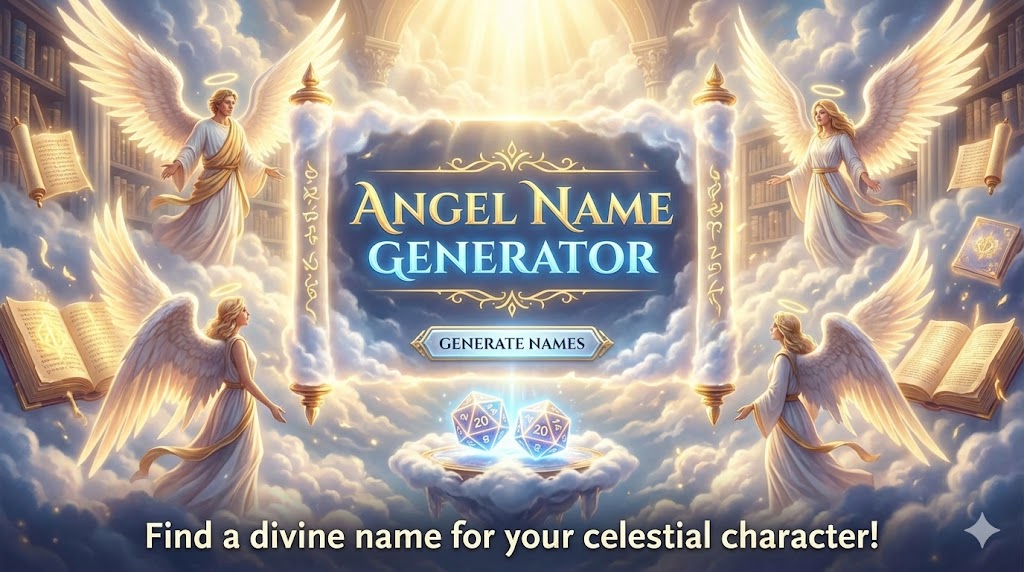 Instantly Divine & Heavenly Angel Names