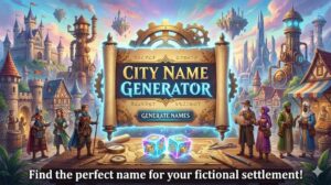 Create Fantasy City Names