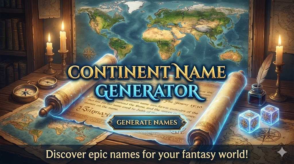 Original Continent Names