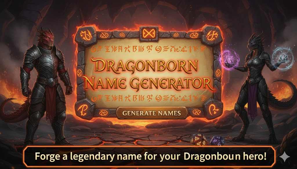 Powerful Names for Dragonborn Characters