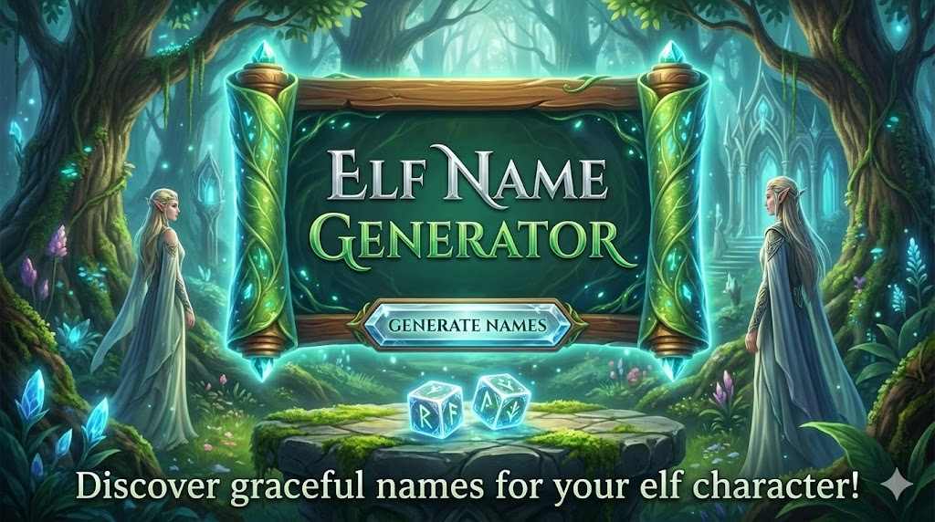 Elf Names for Fantasy Worlds